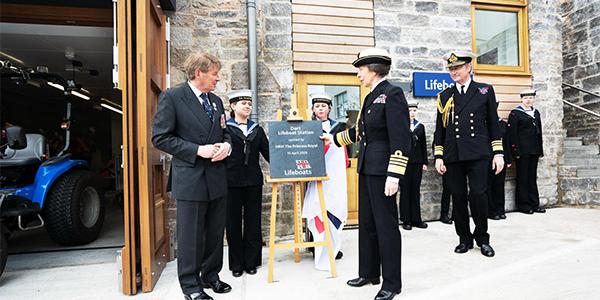 Royal Highness The Princess Royal Opens New Lifeboat Station