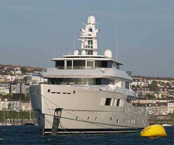 Falmouth Harbour Superyacht Moorings